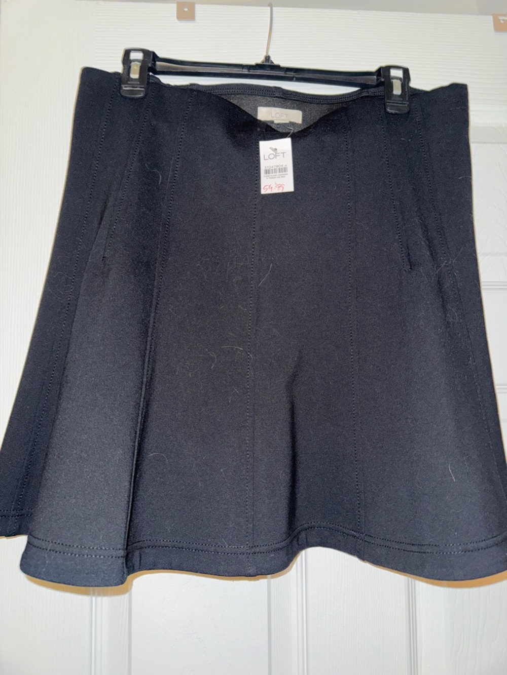 NWT LOFT Black Skirt